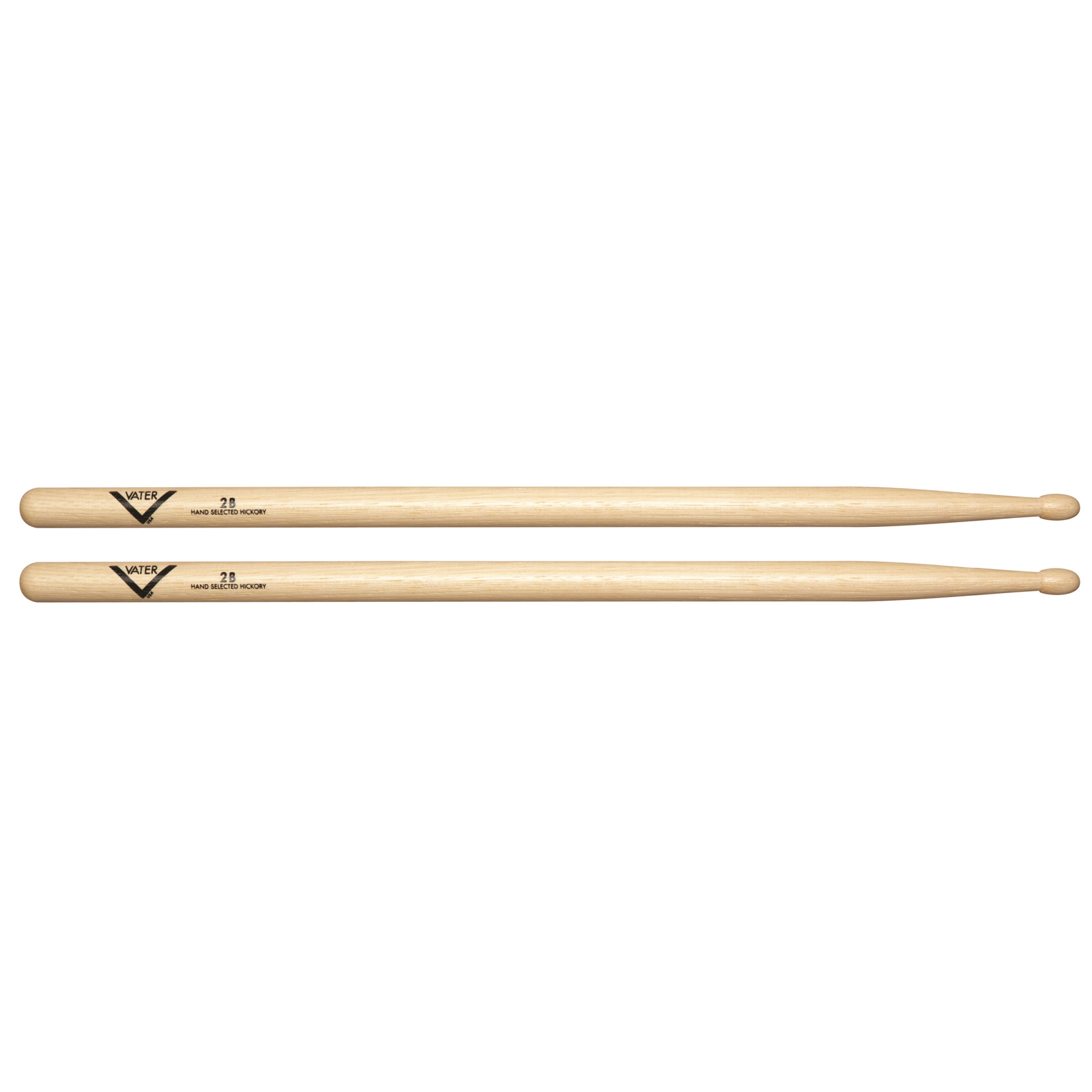 Vater 2B Wood Tip Drumsticks VATER