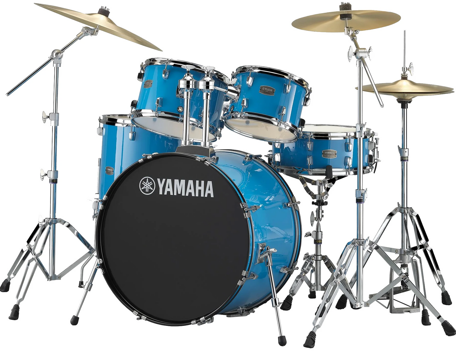 Yamaha Rydeen RDP2F5 Acoustic 22 Inch Drum Kit Sky Blue