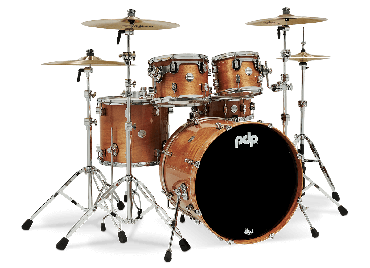 PDP Concept Maple 22" 5 Piece Kit Honey Mahogany