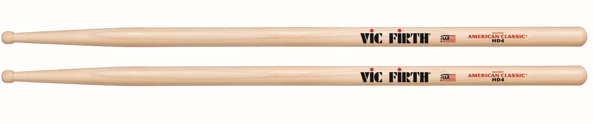 Vic Firth HD4 Hickory Drum Sticks Vic Firth HD4 Hickory Drum Sticks
