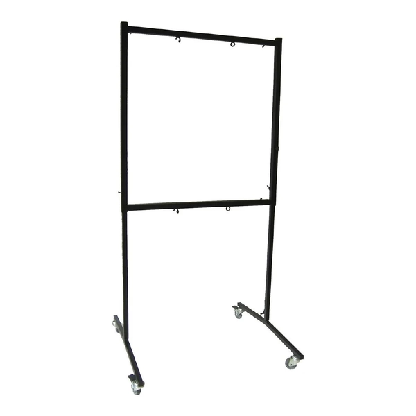 Paiste Square Gong Stand with wheels. Holds 2 Gongs 28"/30"
