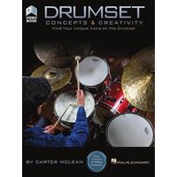Drumset Concepts & Creativity Book/OLV by Carter Mclean