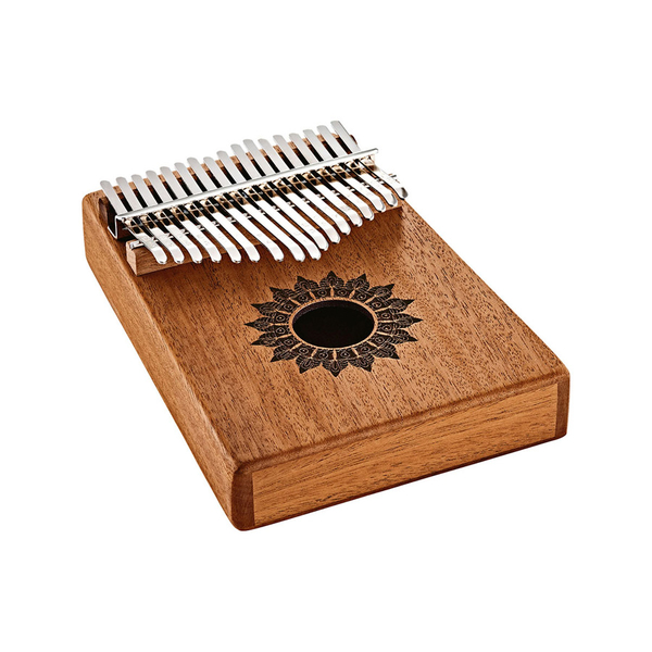 Sonic Energy Sound Hole Kalimba C Maj 17-Note , Mahogany Matte