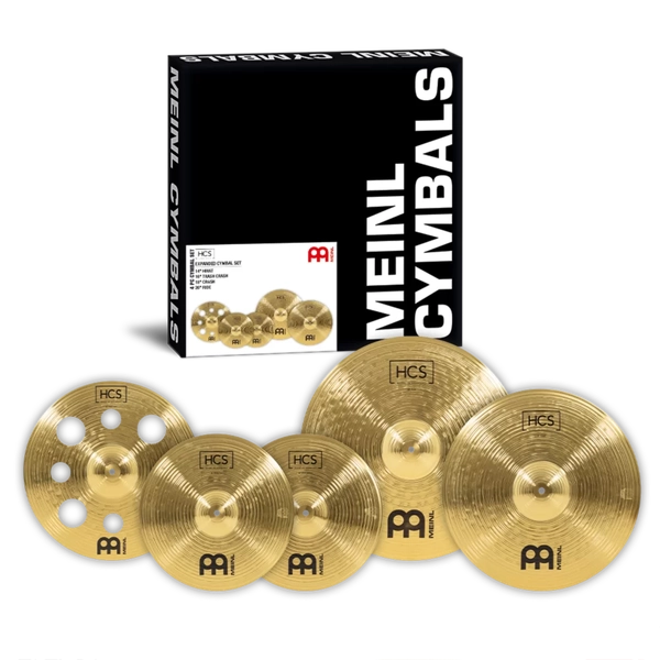 Meinl HCS Expanded Cymbal Pack: 14" HH 16" TRC 18" C 20" R