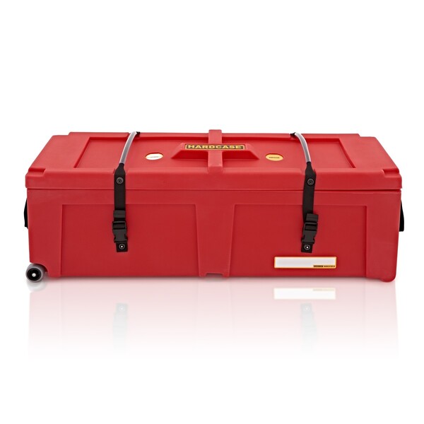 Hardcase 40 Inch Drum Hardware Case W/wheel Red