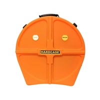 Hardcase 24 Inch Cymbal Case (Holds 12) w/Wheels [Orange]