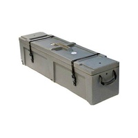 Hardcase 40 Inch Hardware Case w/wheels [Granite]