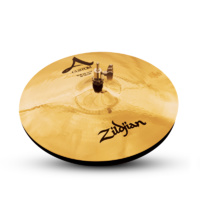 Zildjian 14" A Custom Brilliant Hi Hat Cymbals 