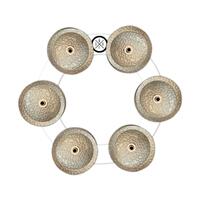 Big Fat Snare Drum - White Copper Bling Ring