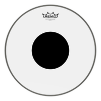 Remo Controlled Sound 15" Clear w/ Black Dot Top Drum Head