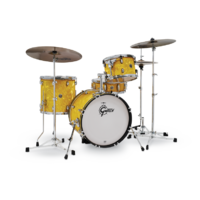 Gretsch Catalina Club 20" 4 Piece Shell Pack - Yellow Satin Flame