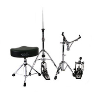 Roland DAPTD50B Throne, Single Pedal, Snare Stand and Hat Stand Add on Pack