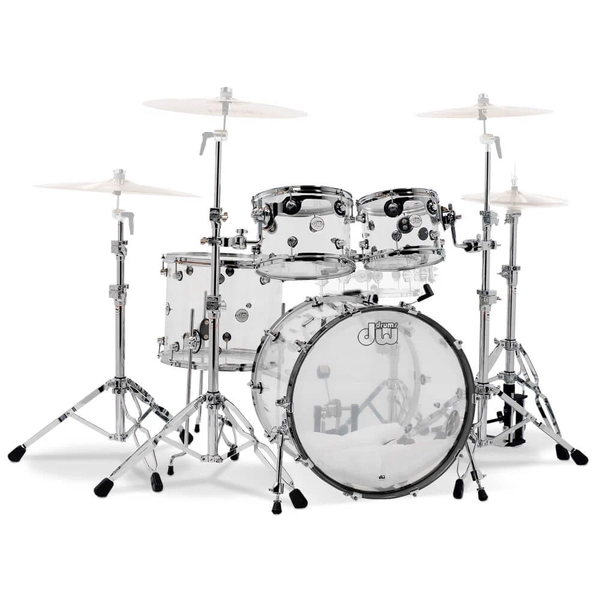 DW DESIGN 4PC SHELL PACK Clear Acrylic