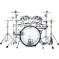 DW Design Series 22" 5 Piece Shell Pack - Clear Acrylic