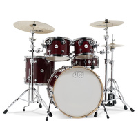 DW Design 22" 5 Piece Shell Pack - Cherry Stain