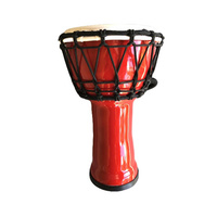 Samba Djembe 7 Inch Rope Tuned [Red]