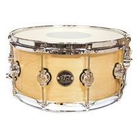 DW 14 X 06.5 Inch Maple Snare Drum [Natural]