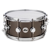 DW Collectors 14 x 6.5 Black Nickel over Brass Snare Drum w/ Chrome Hardware