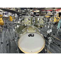 DW Collectors Series 5 Piece Shell Pack - Gold Galaxy Finish Ply