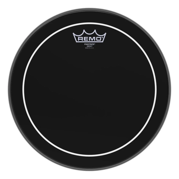 REMO PINSTRIPE EBONY 13" DRUM HEAD EBONY BATTER