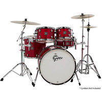 Gretsch Energy 5 Piece Kit with Hardware - Red