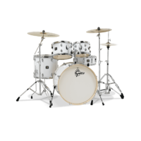 Gretsch Energy 22" 5-Piece Drum Kit with Hardware - White