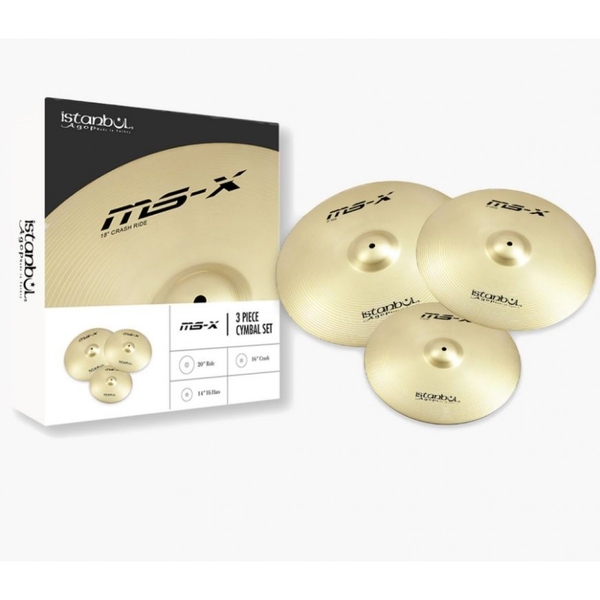 Istanbul MS-X 14"/16"/20" Cymbal Set
