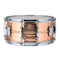LUDWIG COPPER PHONIC 6.5X14IN HAMMERED SHELL