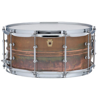 LUDWIG COPPER PHONIC 6.5X14IN RAW COPPER