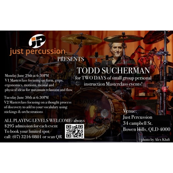 Todd Sucherman Masterclass - Night 1