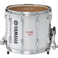Yamaha Power Corps 14 x 6 Marching Snare Drum - White