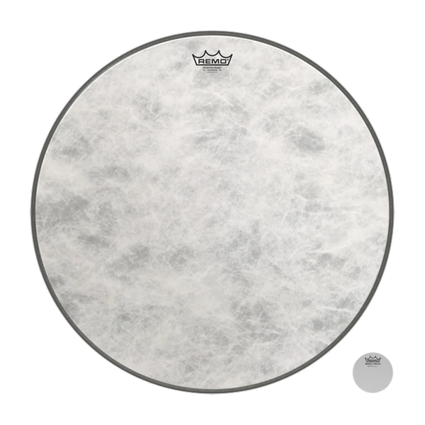 REMO AMBASSADOR 24 INCH BASS DRUM HEAD POWERSTROKE 3 FIBERSKYN
