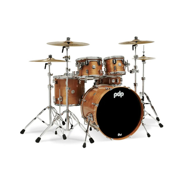 PDP Concept Maple Exotic 20" 5 Piece Drum Kit - Honey Amber 