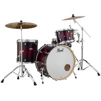 Pearl Decade Maple 24" 3 Piece Drum Kit w/ hardware - Gloss Deep Red Burst