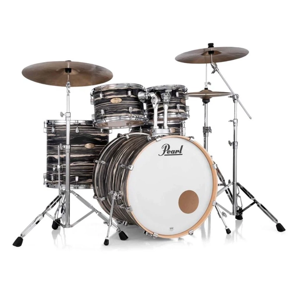 Pearl Decade Maple 22" Fusion Plus Kit Package - Black Satin Marble 