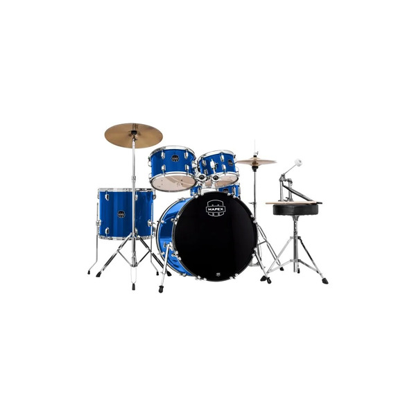 Mapex Prodigy 20" 5-Piece Drum Kit - Royal Blue w/cymbals