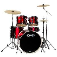 PDP Mainstage 20" 5-piece Kit - [Candy Apple Red]