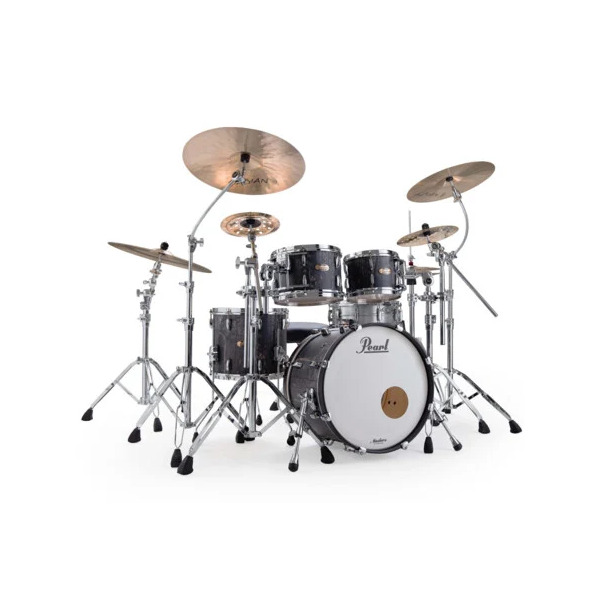 Pearl Masters Maple Gum 22" 4 Piece Shell Pack - Satin Charred Oak