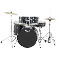 Pearl Roadshow 20" 5-piece Fusion Drum Kit - [Jet Black]