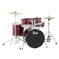 Pearl Roadshow 20" 5 Piece Fusion Drum Kit [Red Wine]