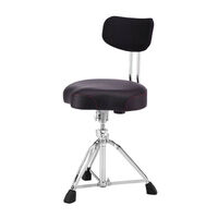 Pearl D-3500BR Roadster Saddle Drum Throne w/ Backrest