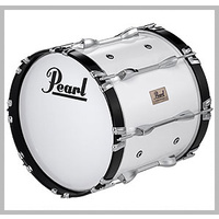 Pearl 22" Competitor Bass Drum - White