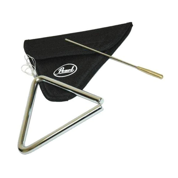 Pearl Triangle Elite Concert 8" W/ Beater & Case