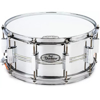 Pearl 14 x 6.5 Duoluxe Chrome Over Brass Snare Drum