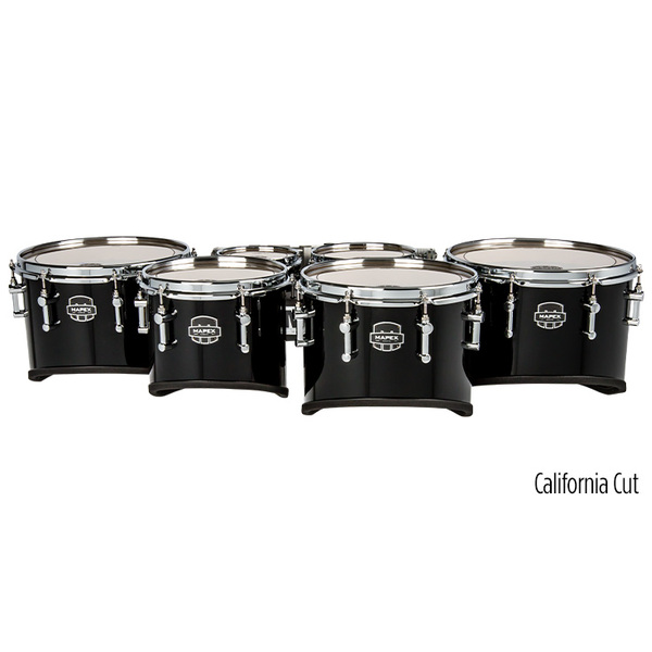 Mapex Qualifier Marching Tenor Drums 8/10/12/13 (Black)