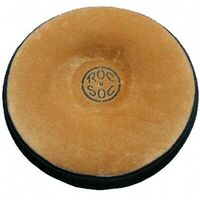 Roc-N-Soc Drum Throne Manual Spindle w/ Round Tan Seat