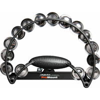 Rhythm Tech Pro Tambourine Black w/Steel Jingles