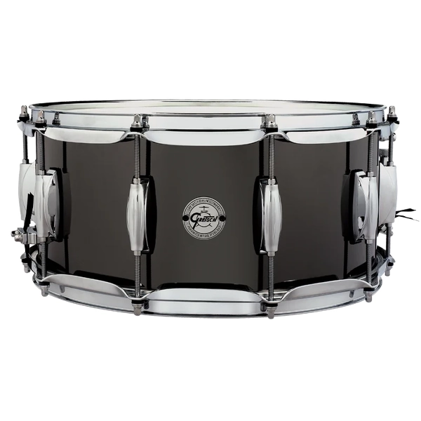 Gretsch Full Range 14 x 6.5 Black Nickel Over Steel Snare Drum