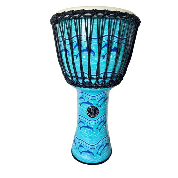 SAMBA DJEMBE 10'' X 20'' PVC ROPE TUNED DOLPHIN