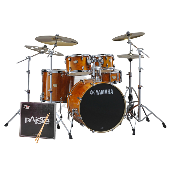 Yamaha Stage Custom 20" Fusion Drum Kit - Honey Amber 